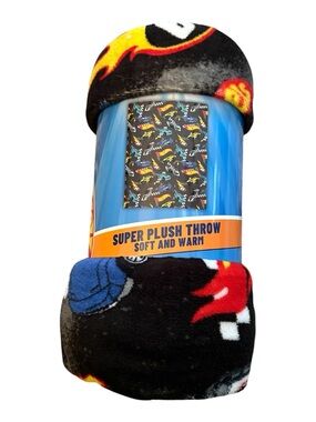 Hot Wheels Winning Pace Throw Blanket